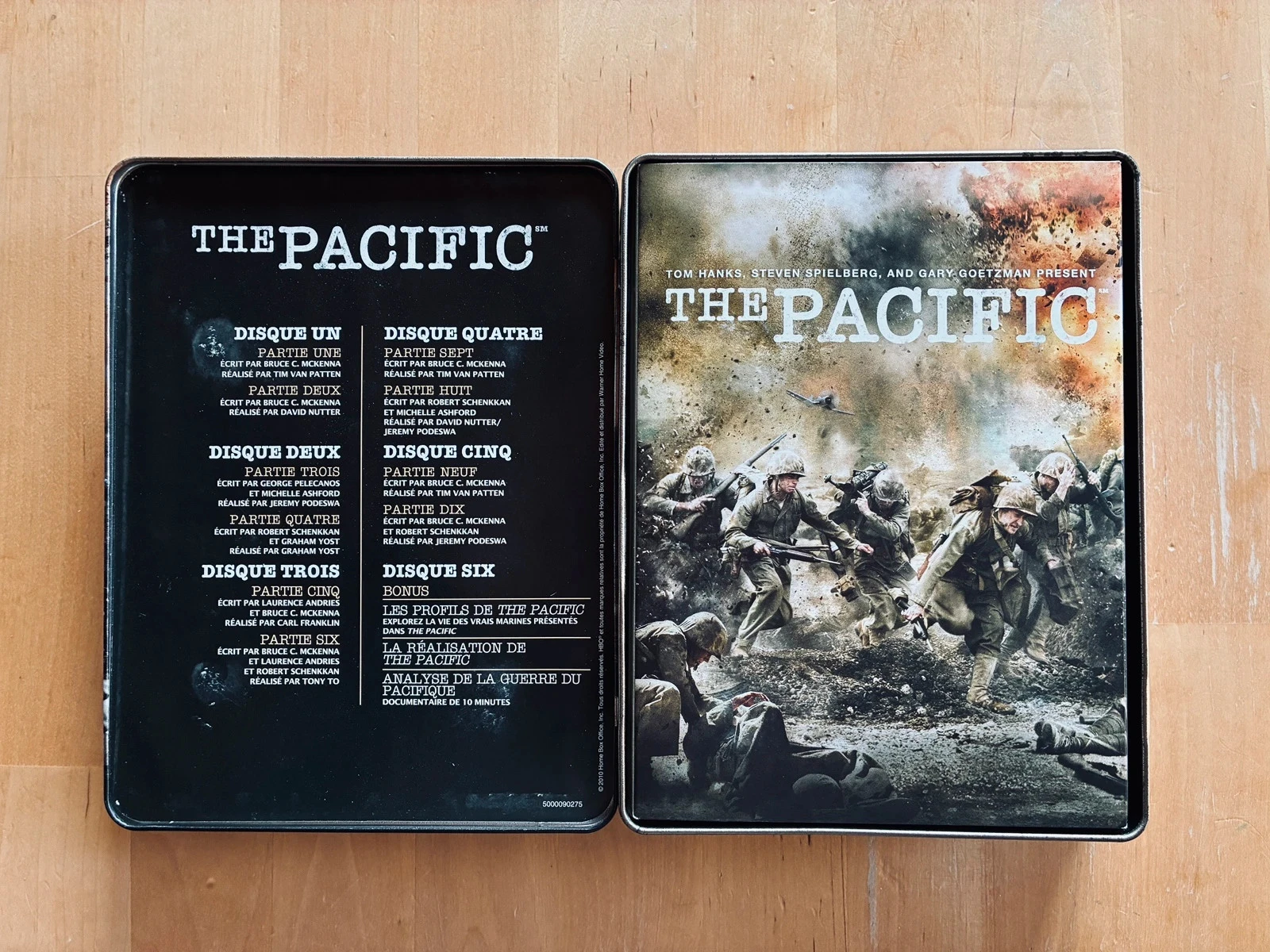 Coffret metal 6 DVD intégral série The Pacific de Steven Spielberg. – photo 3